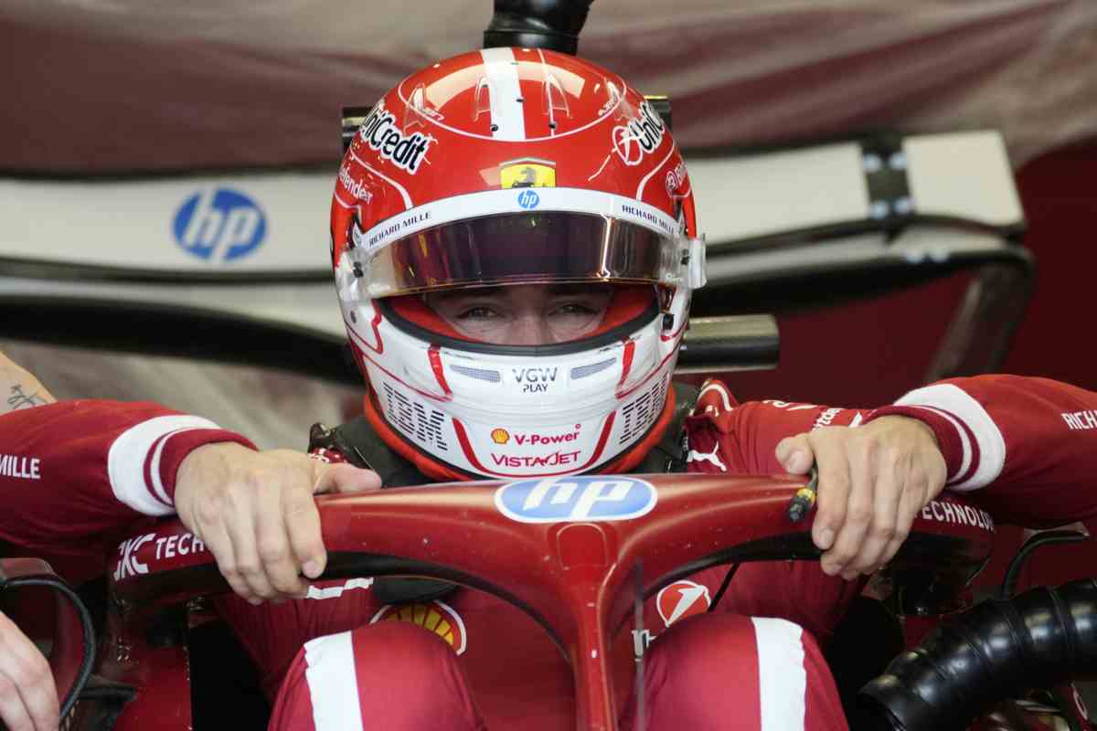 Leclerc in auto