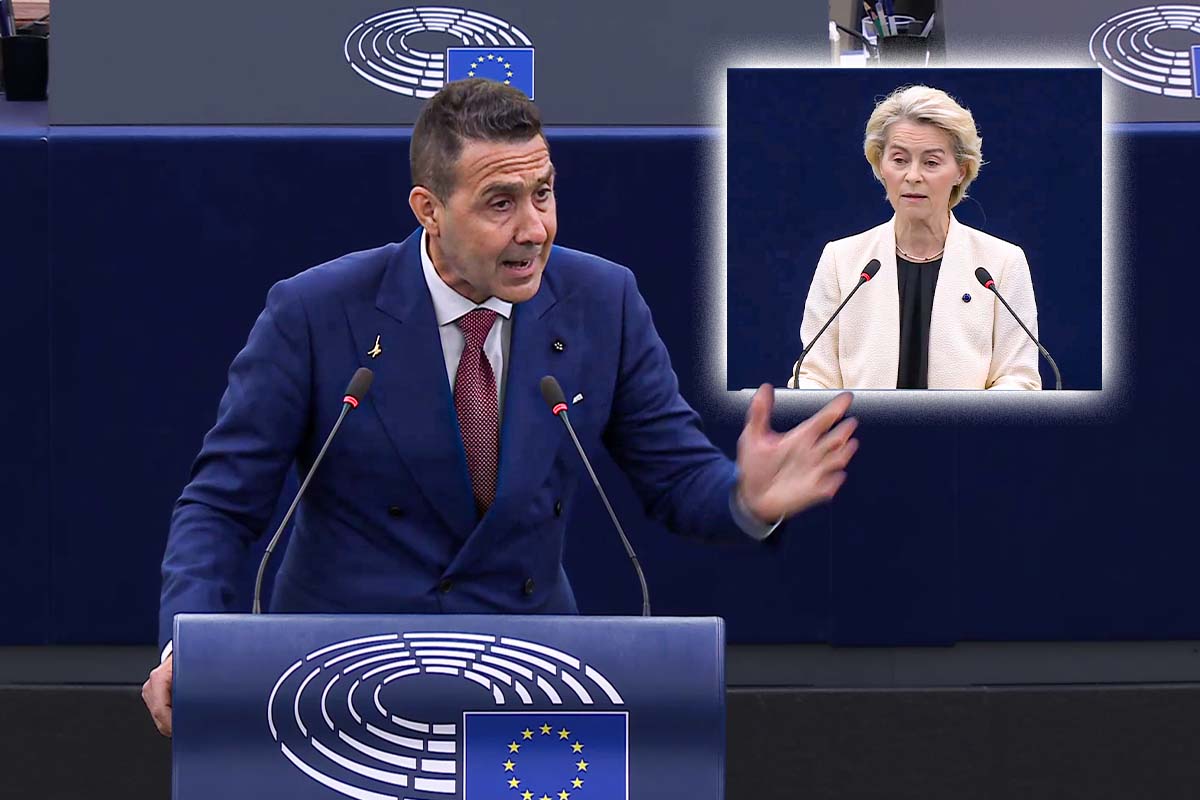Vannacci striglia Ursula in aula ▷ "Pace? Sedetevi al tavolo, non fate come von  der Leyen"