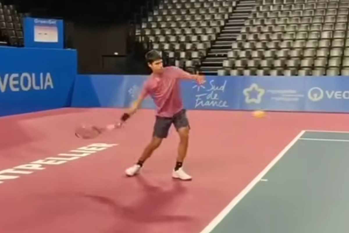 Allenamento Alcaraz