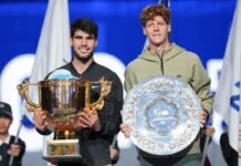 Alcaraz e Sinner a Pechino