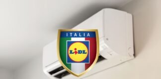 logo Lidl e aria condizionata