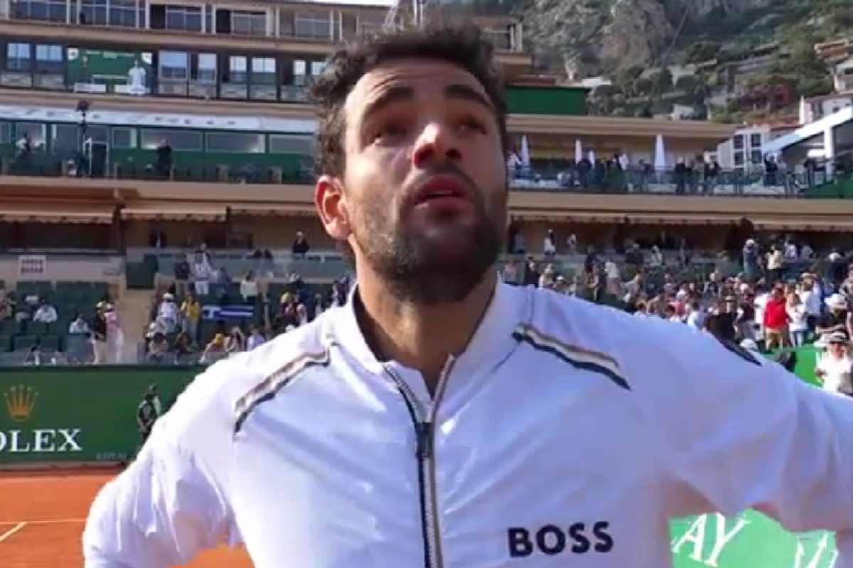 Berrettini in campo