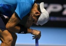 Ritiro Berrettini, annuncio sconcertante in diretta: tifosi al tappeto Matteo Berrettini in lacrime