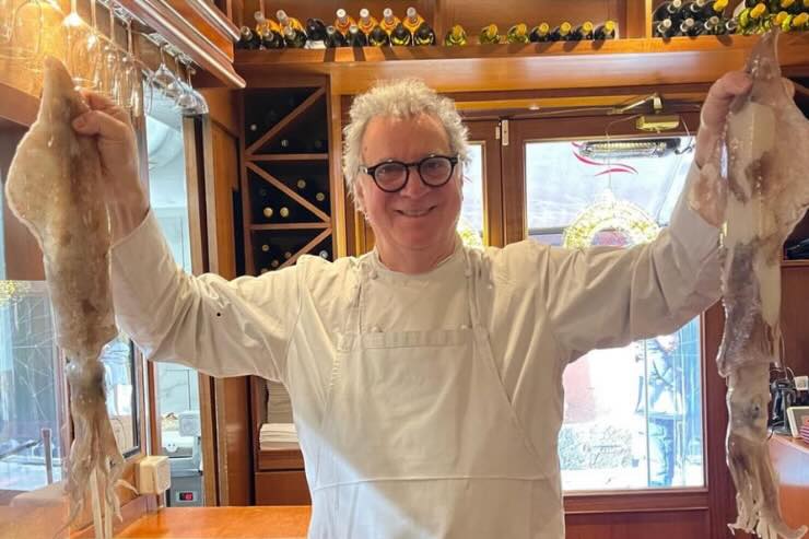 Chef Massimo Riccioli de La Rosetta di Roma