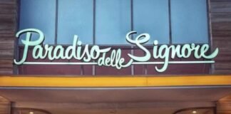 paradiso delle signore insegna