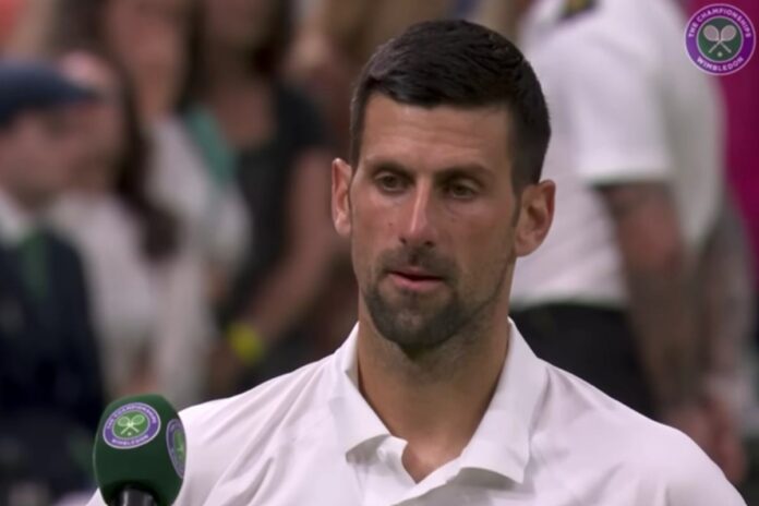 Djokovic al tappeto, messaggio inequivocabile: game over Novak Djokovic