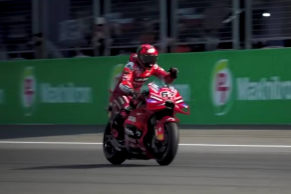 Bagnaia in pista