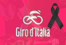 giro d'italia in lutto