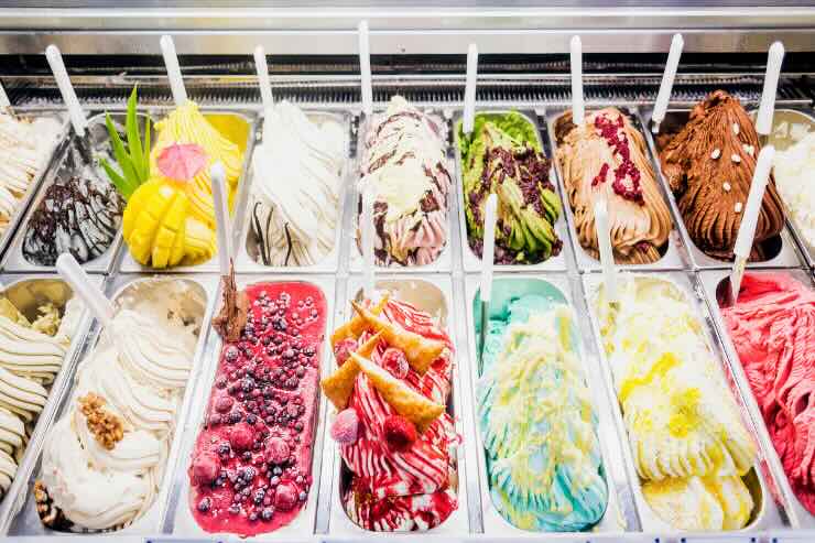 gelati di tutti i gusti