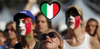tifosi italiani lacrime
