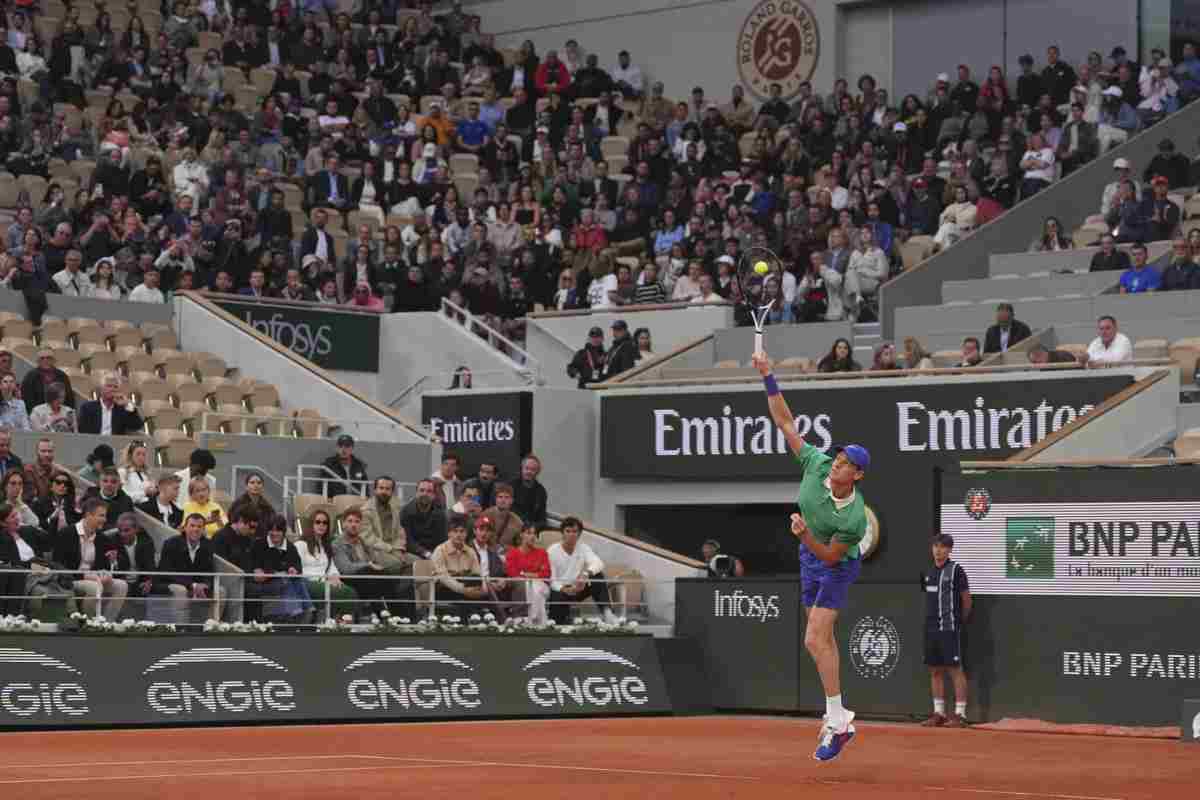 Sinner al Roland Garros