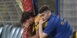 lacrime in panchina
