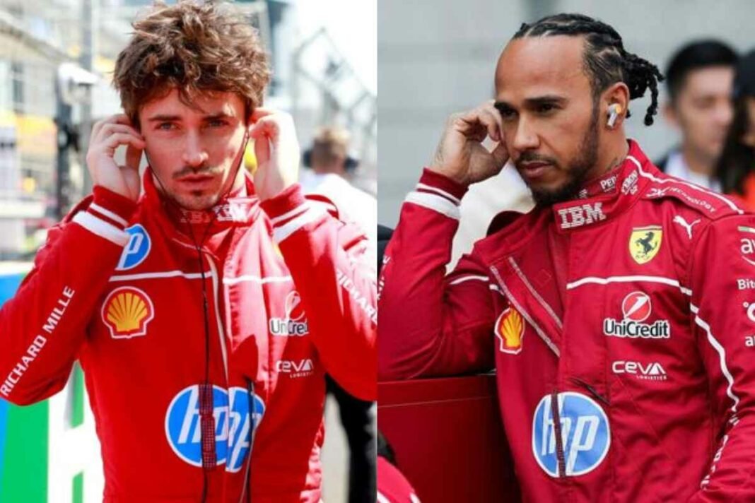 Leclerc e Hamilton