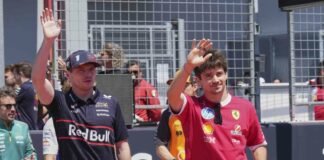 Verstappen e Leclerc