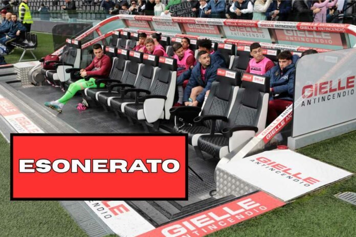 esonero dell'allenatore