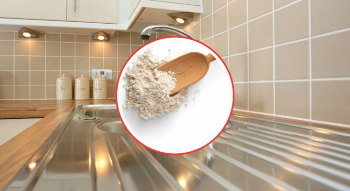 Metti della farina nel lavandino e risolvi subito un fastidioso problema: vedrai che risultato