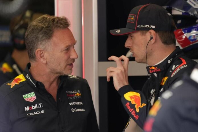 Horner e Verstappen