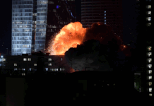 Tel Aviv, notte del raid iraniano