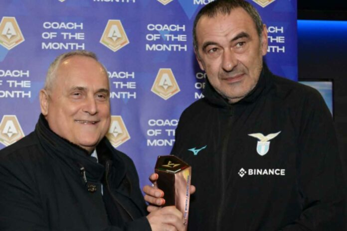 Lotito e Sarri