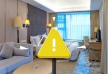 In hotel meglio non toccare mai questi oggetti: sono una vera minaccia per la salute camera d'hotel e segnale di pericolo