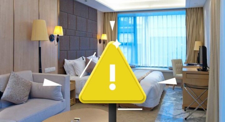 In hotel meglio non toccare mai questi oggetti: sono una vera minaccia per la salute