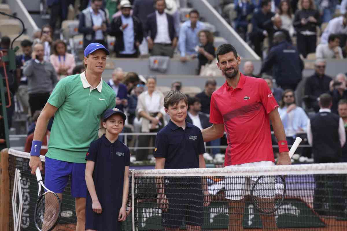 Sinner e Djokovic