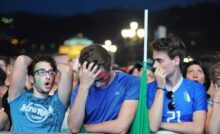 Tifosi Italia disperati