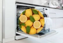 Una volta provato questo trucco non potrai più farne a meno: ti serve solo un limone nella lavastoviglie lavastoviglie e limoni