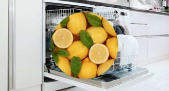 Una volta provato questo trucco non potrai più farne a meno: ti serve solo un limone nella lavastoviglie