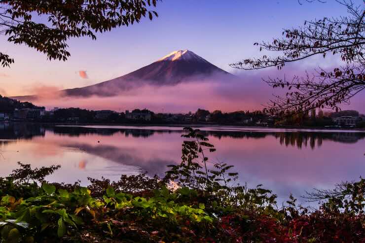 Vista Fuji Giappone