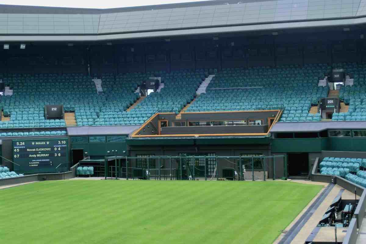 Wimbledon court