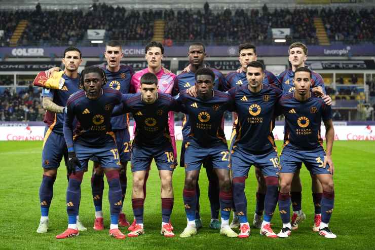 Una formazione della Roma