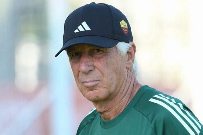 Gian Piero Gasperini accigliato