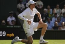 Sinner, tutto già finito: l’indizio è inequivocabile Jannik Sinner durante la finale di Wimbledon
