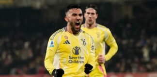 Tutto vero, Nico Gonzalez nerazzurro: scambio super con la Juve Nico Gonzalez esulta dopo un gol con la Juve