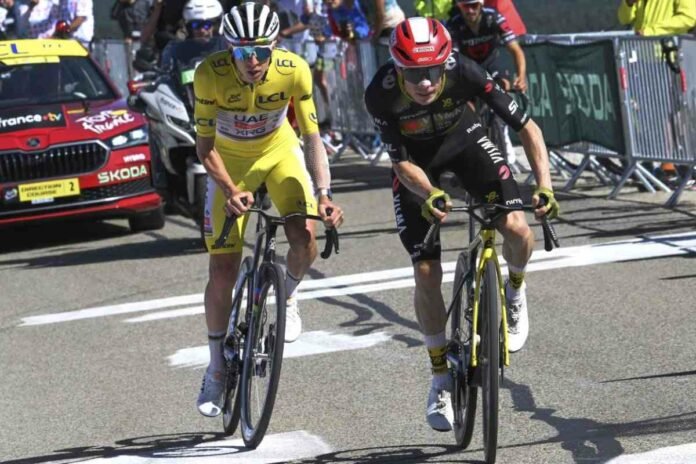 Pogacar e Vingegaard al Tour de France