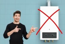 La caldaia è ormai il passato, addio per sempre: l’alternativa è super economica caldaia con x rossa, uomo che indica
