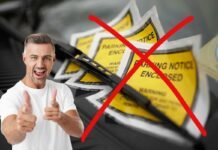 Codice della Strada, gli italiani fanno festa: multe annullate per queste persone uomo felice, parabrezza con multe con la x