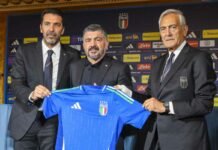 Buffon, Gattuso e Gravina