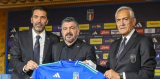 Buffon, Gattuso e Gravina
