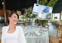 Code interminabili in questo ristorante stellato: business lunch a soli 25 euro! donna felice, ristorante elegante, 25 euro