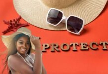 Sono un parrucchiere e ti svelo come realizzare uno spray per proteggere i capelli al mare donna con costume e cappello