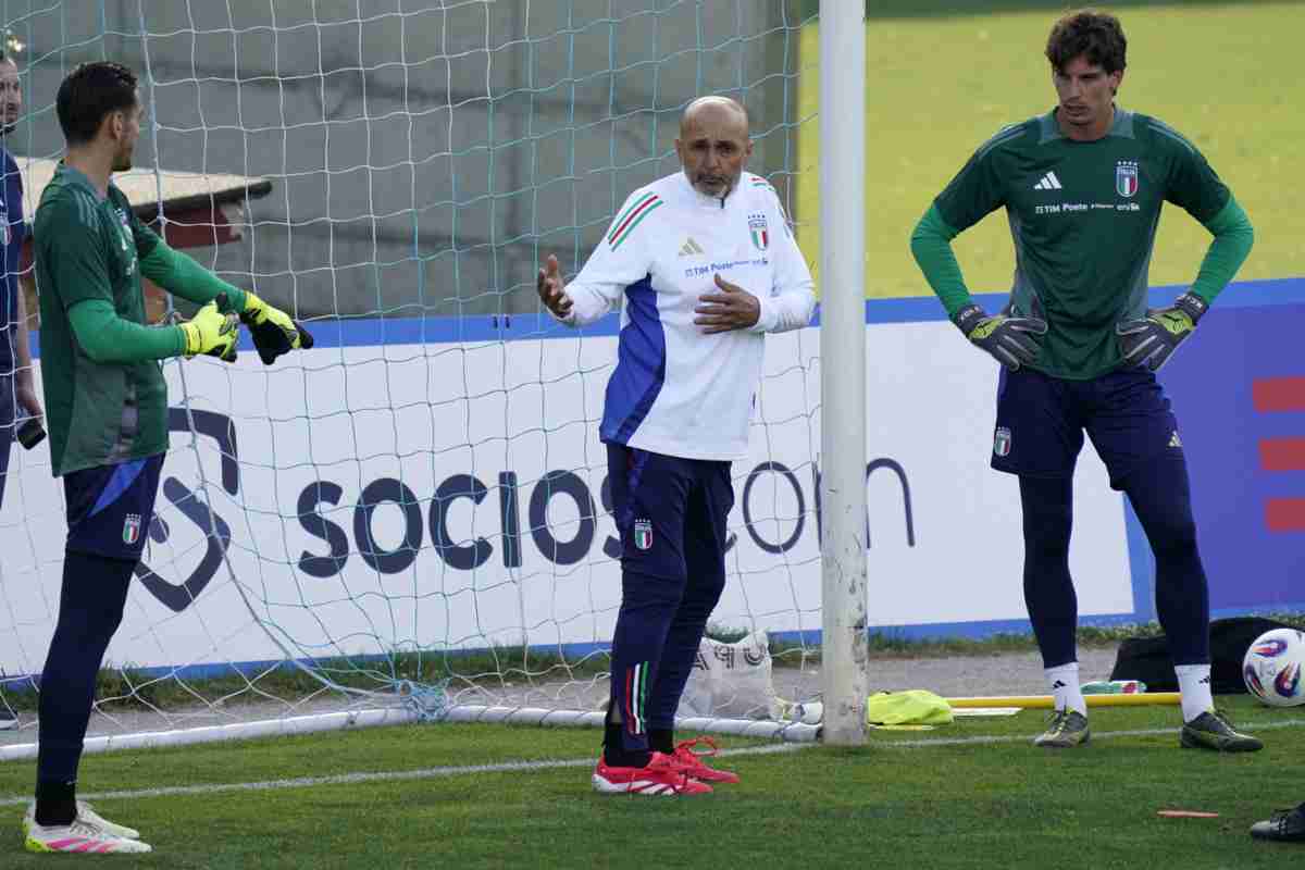spalletti in azzurro