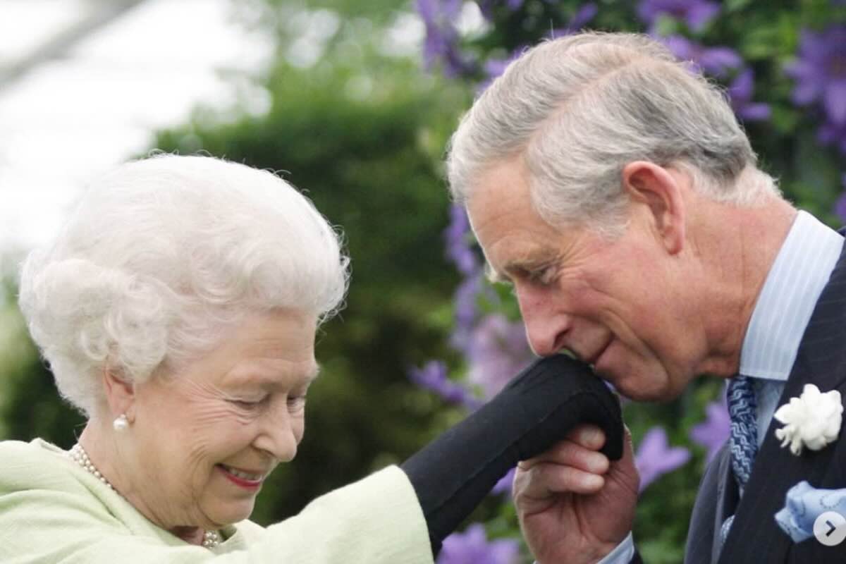regina Elisabetta e re carlo