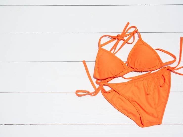 bikini arancione