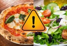 Allerta Ministero! Non consumate questo alimento: lo usiamo sulla pizza e nelle insalate pizza, insalate e segnale allarme