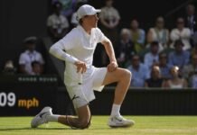 Addio a Jannik Sinner, tutto ribaltato dopo Wimbledon Sinner in ginocchio