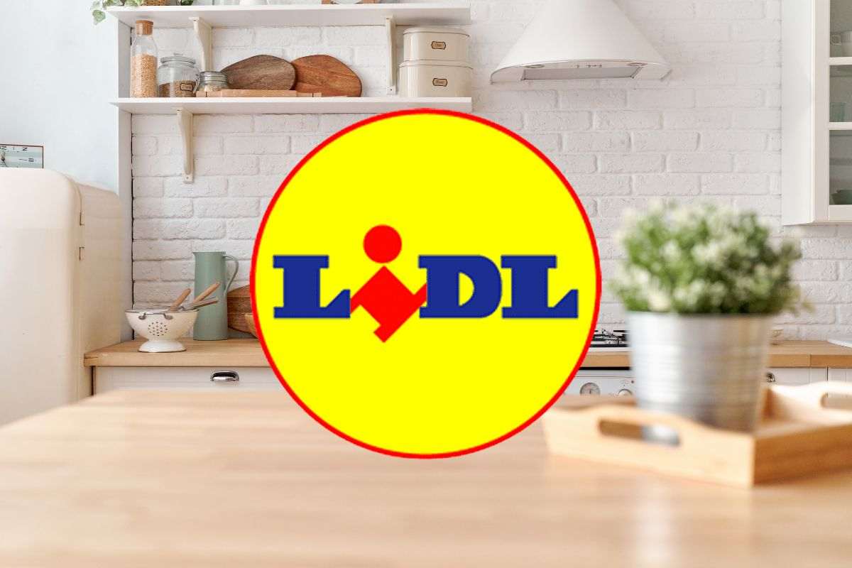 cucina e logo della lidl