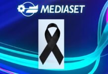 “Buon viaggio”, lutto in tv: lacrime per un amato volto di Mediaset logo mediaset e simbolo lutto