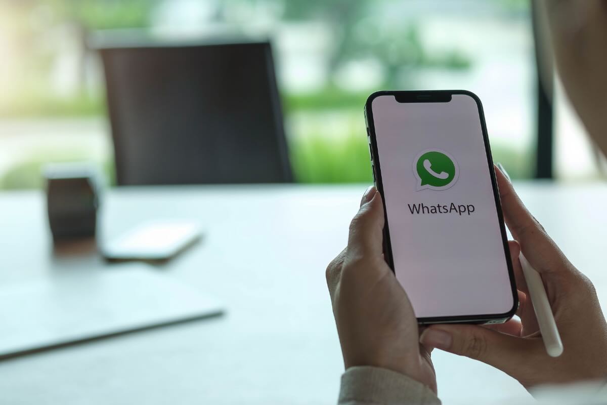 smartphone con whatsapp 